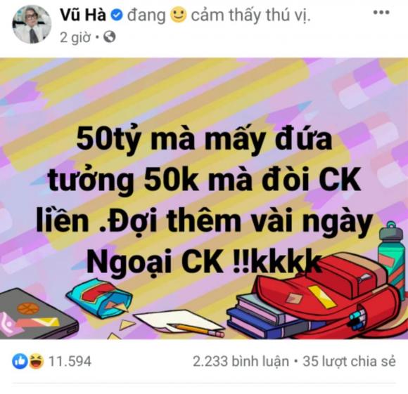 vũ hà, đàm vĩnh hưng, sao việt