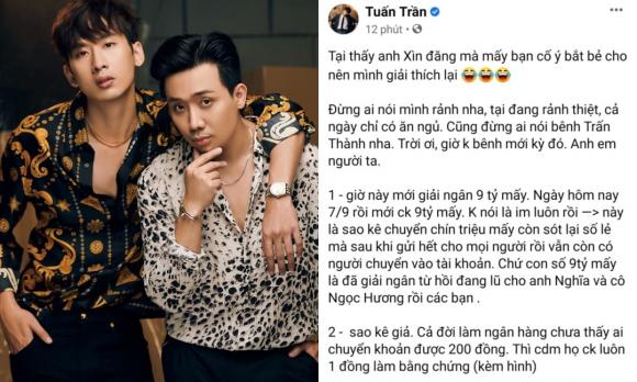 Trấn Thành, MC Trấn Thành, Sao Việt, Hoa hậu Thu Hoài