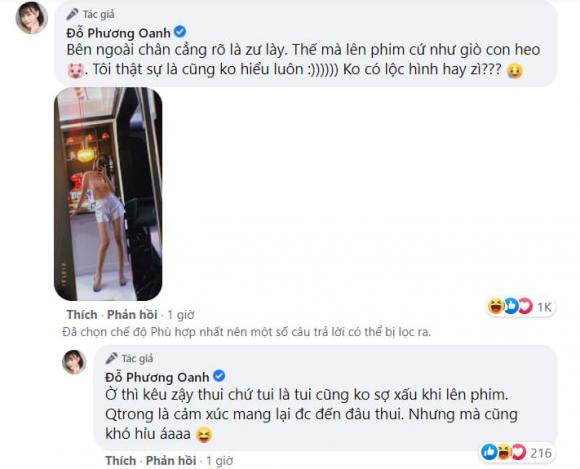 diễn viên Phương Oanh, sao Việt, Hương vị tình thân