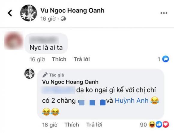 MC Hoàng Oanh, Huỳnh Anh, Nữ MC