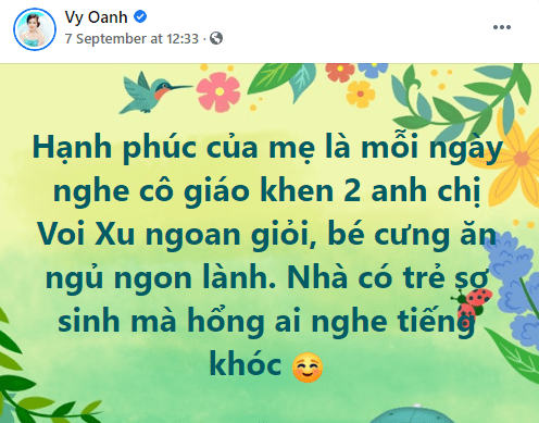 Vy Oanh, doanh nhân Lê Thiện, con thứ 3, sao Việt,