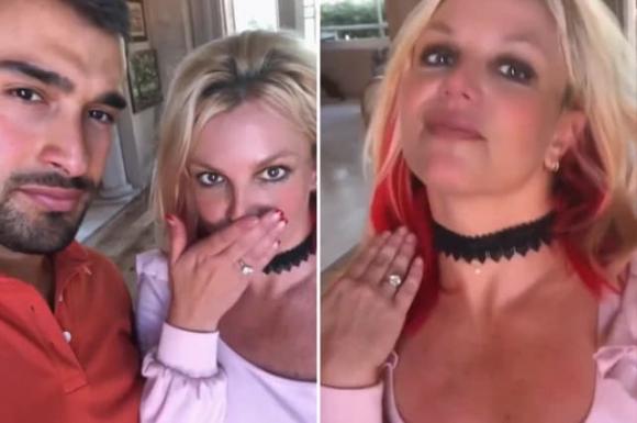 Britney Spears, Britney Spears đính hôn, sao âu mỹ
