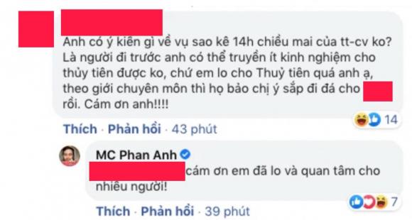 MC Phan Anh, ca si Thủy Tiên, sao Việt