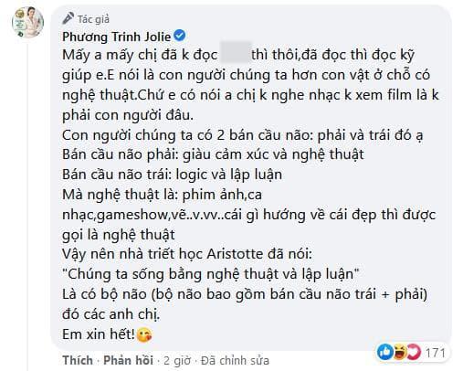 Phương Trinh Jolie, Lý Bình, sao Việt