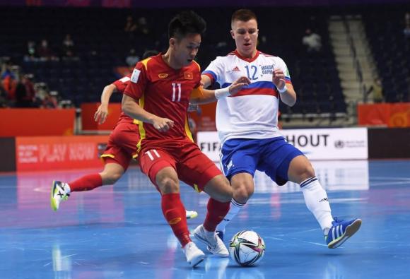 Futsal việt nam, World Cuo futsal 2021, Nga