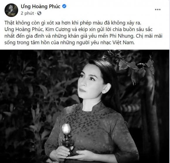 ca sĩ Phi Nhung, sao Việt, phi nhung qua đời, qua đời vì covid