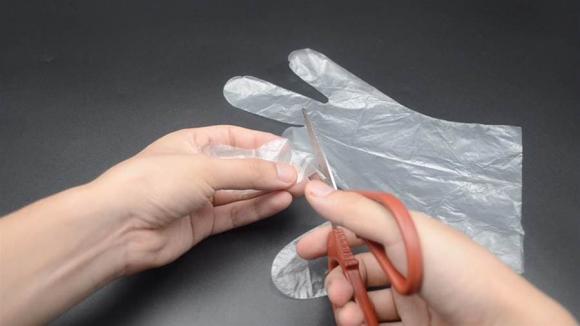 găng tay dùng một lần, găng tay nilong, mẹo nhỏ, mẹo vặt