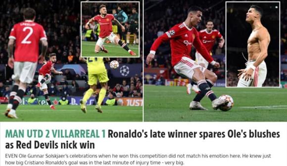Ronaldo, Champions League, Man united 