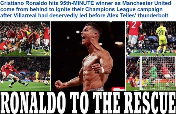 Ronaldo, Champions League, Man united 