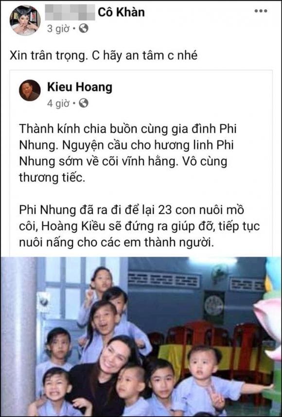 Trang Trần, Phi Nhung, tỷ phú Hoàng Kiều