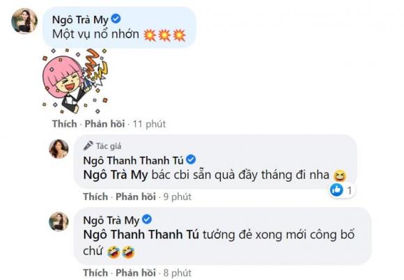 Á hậu Thanh Tú, Thanh Tú mang bầu, sao Việt