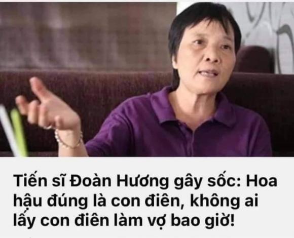 thu hoài, tiến sĩ Đoàn Hương, phát ngôn gây sốc, người đẹp, sao việt, showbiz Việt