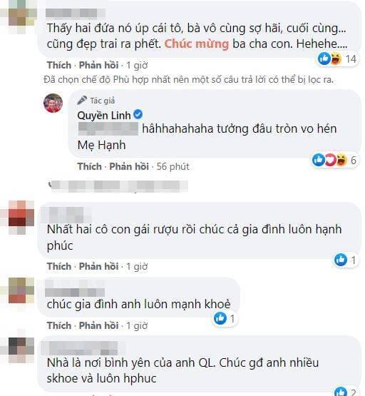 MC Quyền Linh, Hai con gái, Hạt Dẻ, Lọ Lem