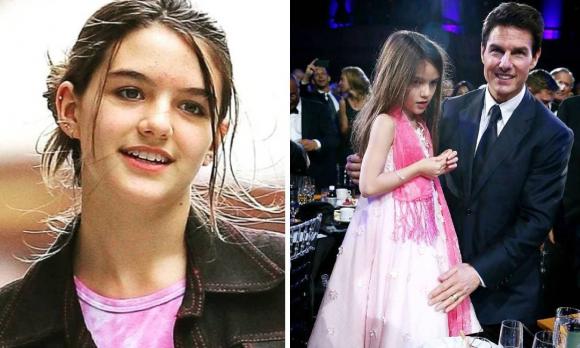 Suri Cruise,Suri Cruise trưởng thành,Suri Cruise 15 tuổi,ngoại hình Suri Cruise,con gái Tom Cruise,sao Hollywood