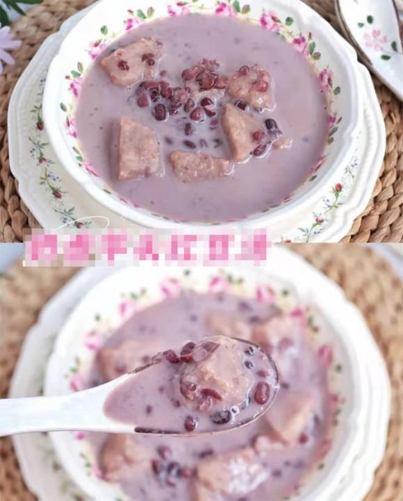 chè khoai môn, chè khoai môn đậu đỏ, dạy nấu ăn, nấu chè
