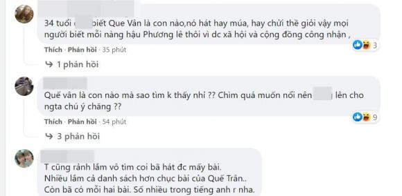 Quế Vân, Hoa hậu Phương Lê, sao Việt