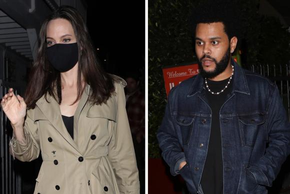 Angelina Jolie, Jonny Lee Miller, The Weeknd