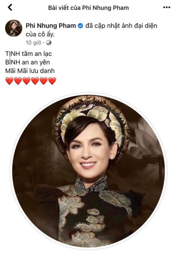 Phi Nhung, Nữ ca sĩ, Qua đời, Sao Việt