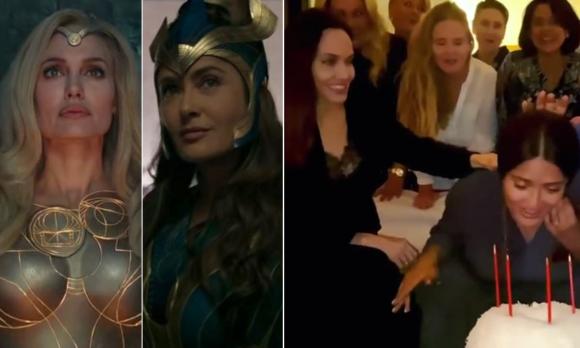 Salma Hayek, angelina jolie, sao hollywood