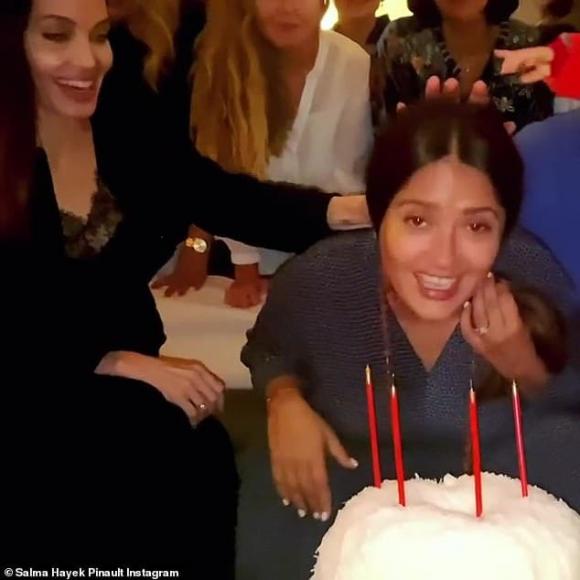 Salma Hayek, angelina jolie, sao hollywood