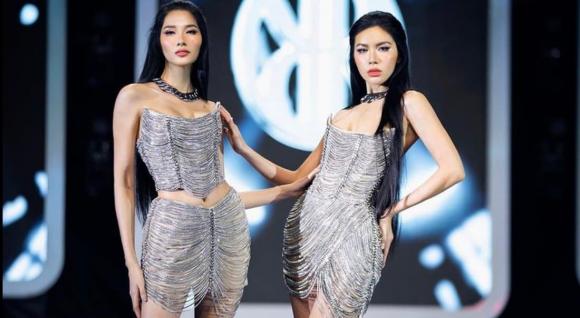 Hoàng Thuỳ và Minh Tú đã có màn trình diễn rất đỉnh trong show diễn của NTK Chung Thanh Phong