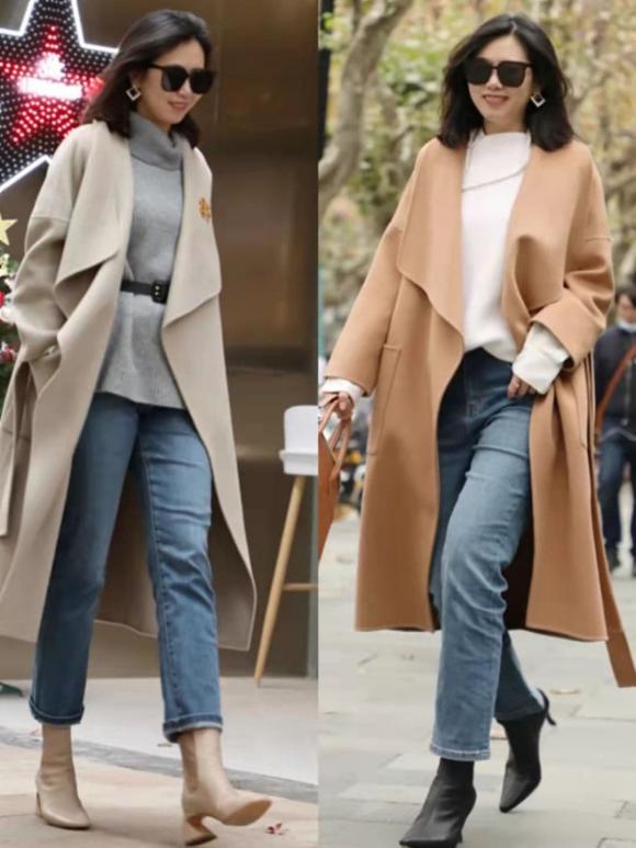 Phụ nữ 40 tuổi mặc áo khoác vào đầu mùa đông, nên đi 3 đôi giày này, vừa thời trang, ưa nhìn mà lại rất quyến rũ