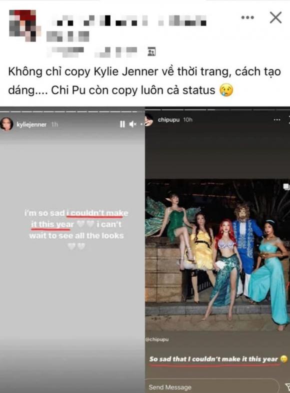 ca sĩ Chi Pu, diễn viên Chi Pu, sao Việt, siêu mẫu Kylie Jenner