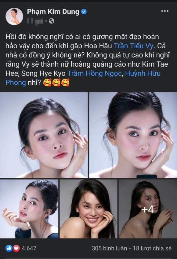 Trần Tiểu Vy, Hoa hậu, Phạm Kim Dung, Tin sao Việt, Hoa hậu Tiểu Vy