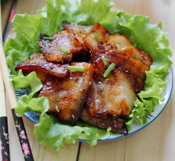 thịt om, thịt ba chỉ, dạy nấu ăn