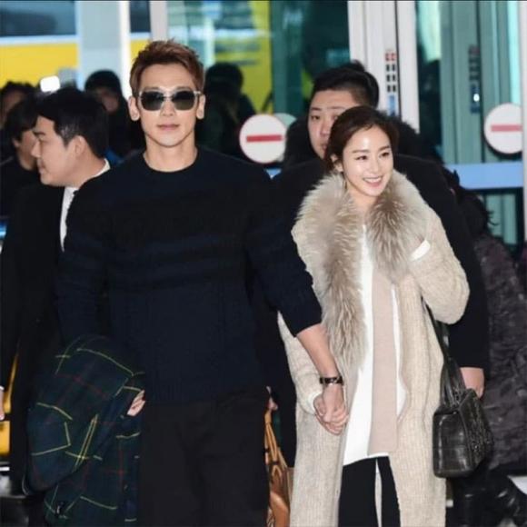 kim tae hee, bi rain, bầu bí, sao hàn
