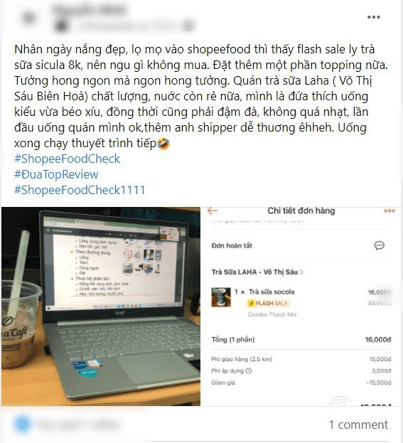 ShopeeFood, săn deal ăn uống, deal giá rẻ, deal shopee