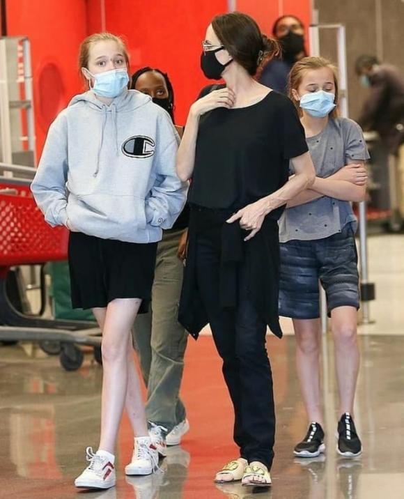 Brad Pitt, Angelina Jolie, Shiloh Jolie-Pitt