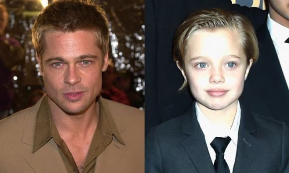 Brad Pitt, Angelina Jolie, Shiloh Jolie-Pitt