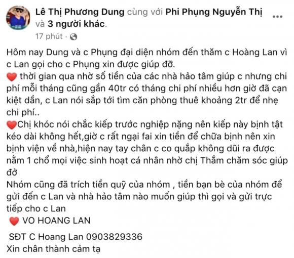 NS Hoàng Lan, nghệ sĩ Phi Phụng, diễn viên Phương Dung, sao Việt