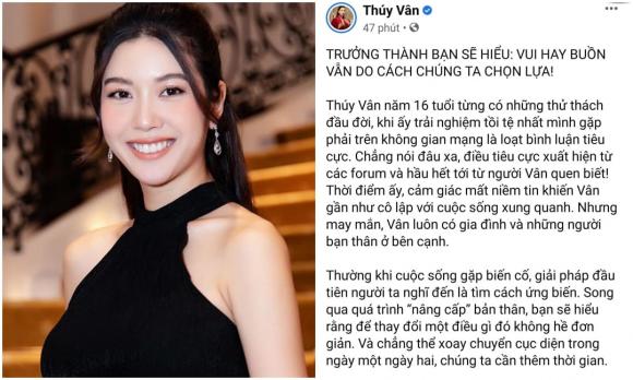 Á hậu Thuý Vân, sao Việt