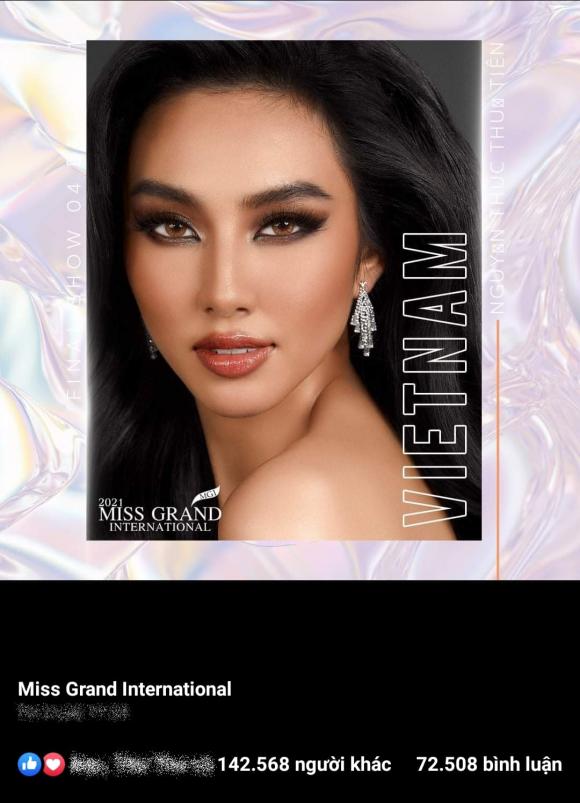 Nguyễn Trúc Thùy Tiên; Hoa hậu Việt Nam; Miss Grand International 2021; Tin Hoa hậu