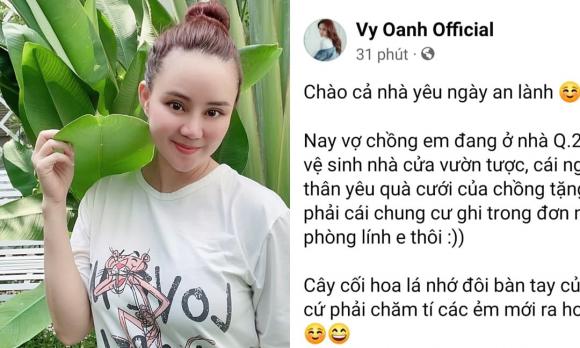 ca sĩ Vy Oanh, sao Việt, công trình của đại gia