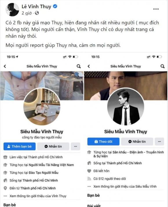 siêu mẫu Vĩnh Thụy, sao Việt