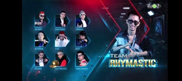 rap việt mùa 2, binz, karik, rhymastic, wowy, justatee, lk, trấn thành