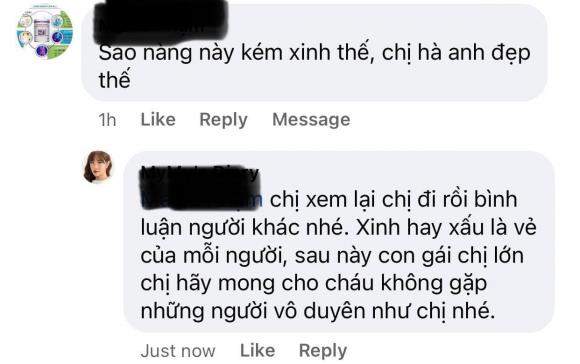 em gái Hà Anh, Hà Anh, sao Việt