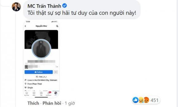 MC Trấn Thành, Hari Won, sao Việt