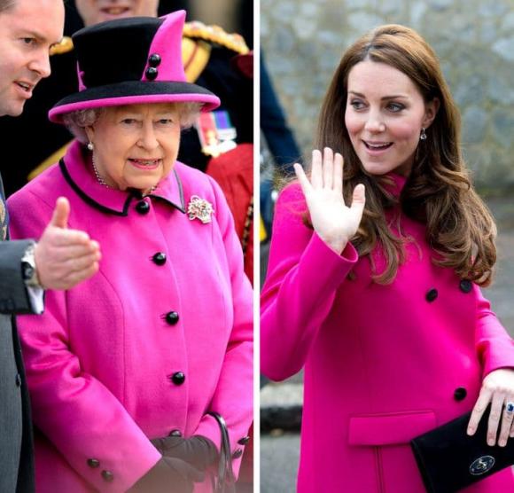Kate Middleton, Nữ hoàng Elizabeth, thời trang hoàng gia anh 