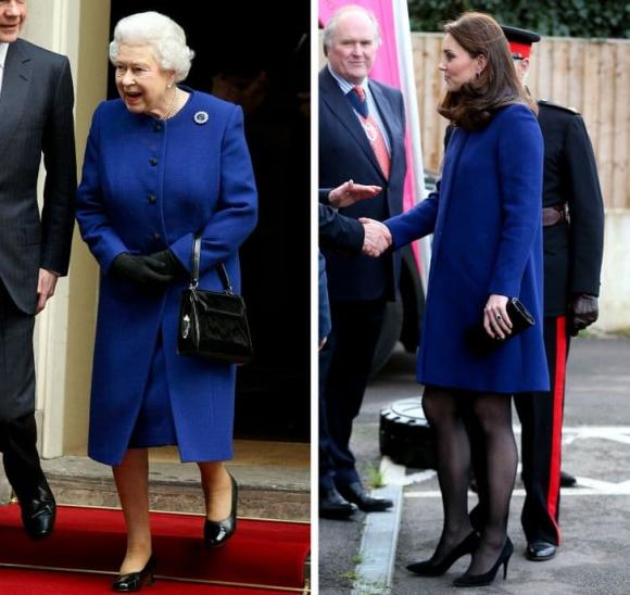 Kate Middleton, Nữ hoàng Elizabeth, thời trang hoàng gia anh 