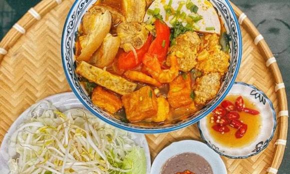 bún riêu tôm, công thức nấu bún riêu tôm, món ngon từ tôm