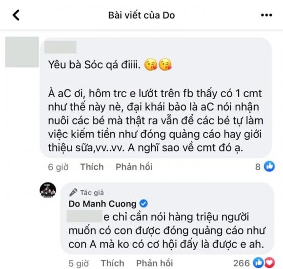 NTK Đỗ Mạnh Cường, sao Việt