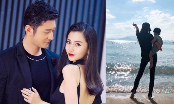 Angelababy, Tiểu Bọt Biển, Huỳnh Hiểu Minh ly hôn