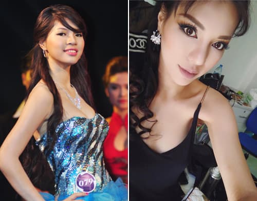 siêu mẫu Khả Trang, sao Việt, chân dài khả trang, bạo hành, Khả Trang là ai?
