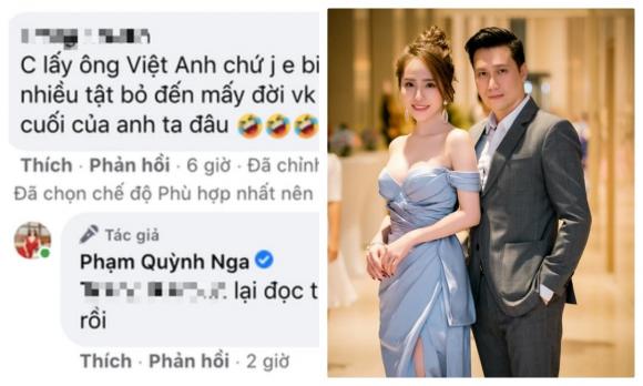 Quỳnh Nga, Việt Anh, sao việt 