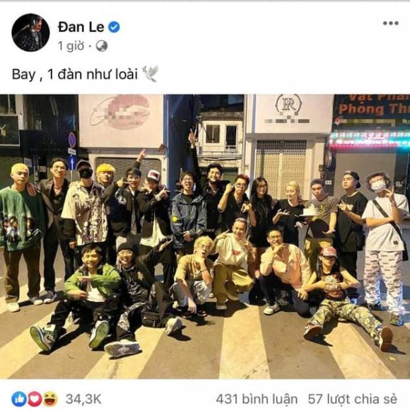 ,rapper justa tee,rapper justatee, rapper Binz, fashionista Châu Bùi, sao Việt