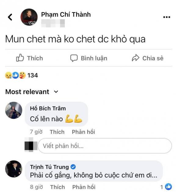 Phạm Chí Thành, Sao Việt, Hồ Quỳnh Hương, ca sĩ Phạm Chí Thành, bệnh viêm gan b